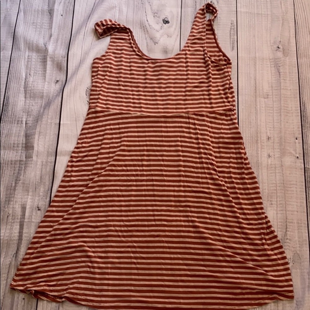 American Eagle striped size large dress
